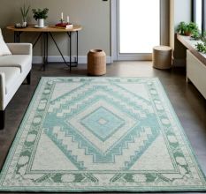 Handknotted Wool Modern Rug